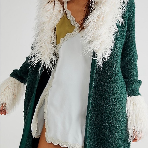 SALE FREE PEOPLE KATE SWEATER JACKET/ SO STUNNING FITS XS/S - Picture 2 of 10